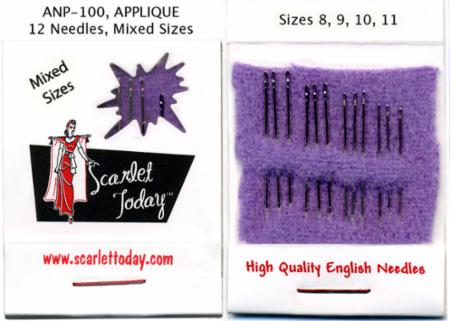 Scarlet Today Applique Needles Mixed image 0
