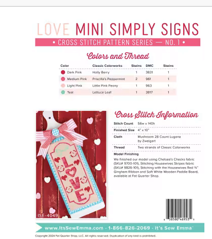 Love Mini Simply Signs
