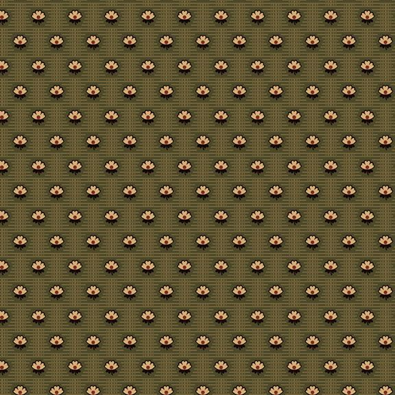 Piecemakers Sampler - Dot Flower Green