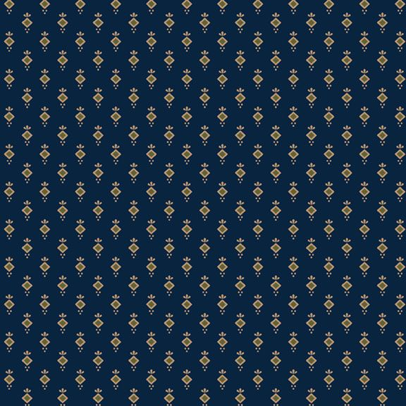 Piecemakers Sampler - Ditsy Dot Navy