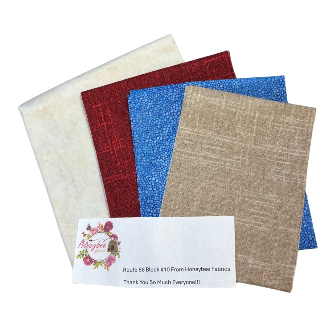 Route 66 Fabric Kit Block 10