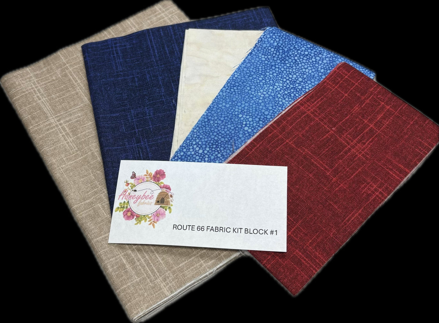 Route 66 Fabric Kit Block 1 Entire Pattern Included!