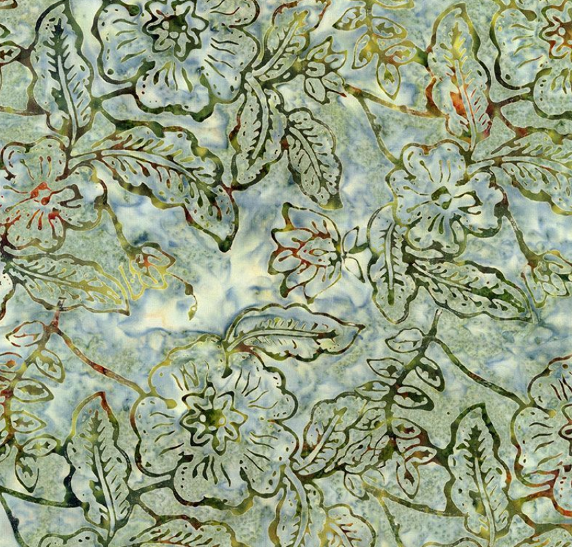 Tonga Batik B8401 Stem Forest Floor