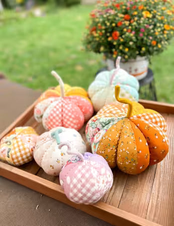 Fabric Pumpkins Pattern