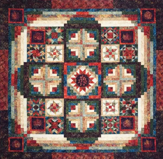Forest Floor Pattern by Wing and a Prayer Designs
