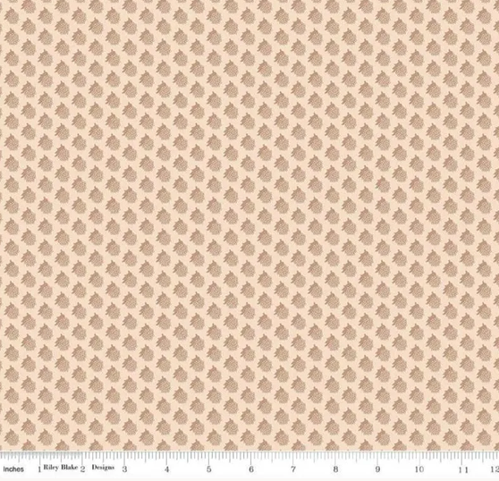 1/3 Yard Remnant Jane Austen fabric Hughes
