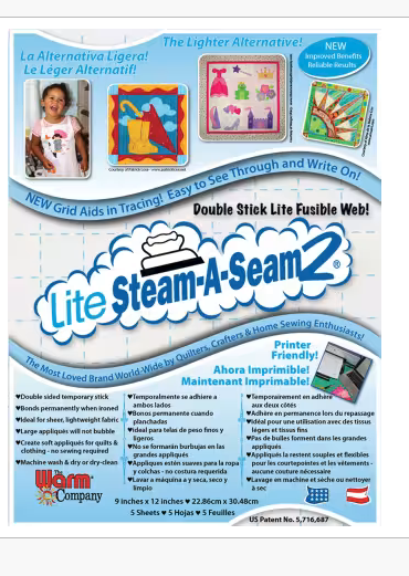 Steam A Seam 2 Lite 9in x 12in 5ct