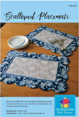 Scalloped Placemets Just 1 Left!