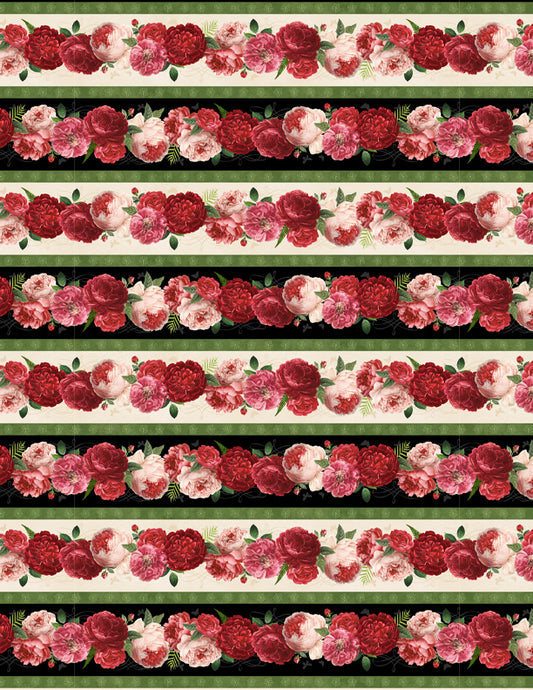 Daydream Garden - Floral Stripe 50011 379