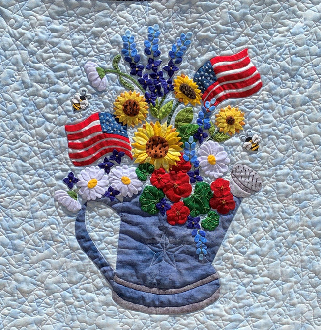 America in Bloom Pattern Only image 0