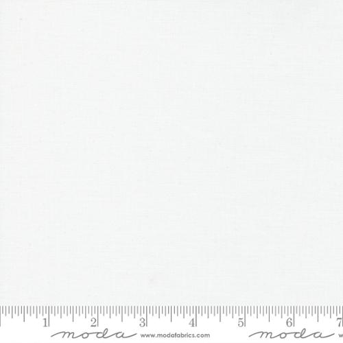 Bella Solids White Bleached 9900 98 Moda #1 image 0