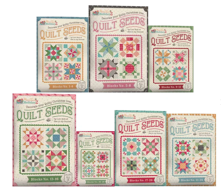Oh Christmas Tree! Quilt Seeds Block of the Month - Registration Starting At