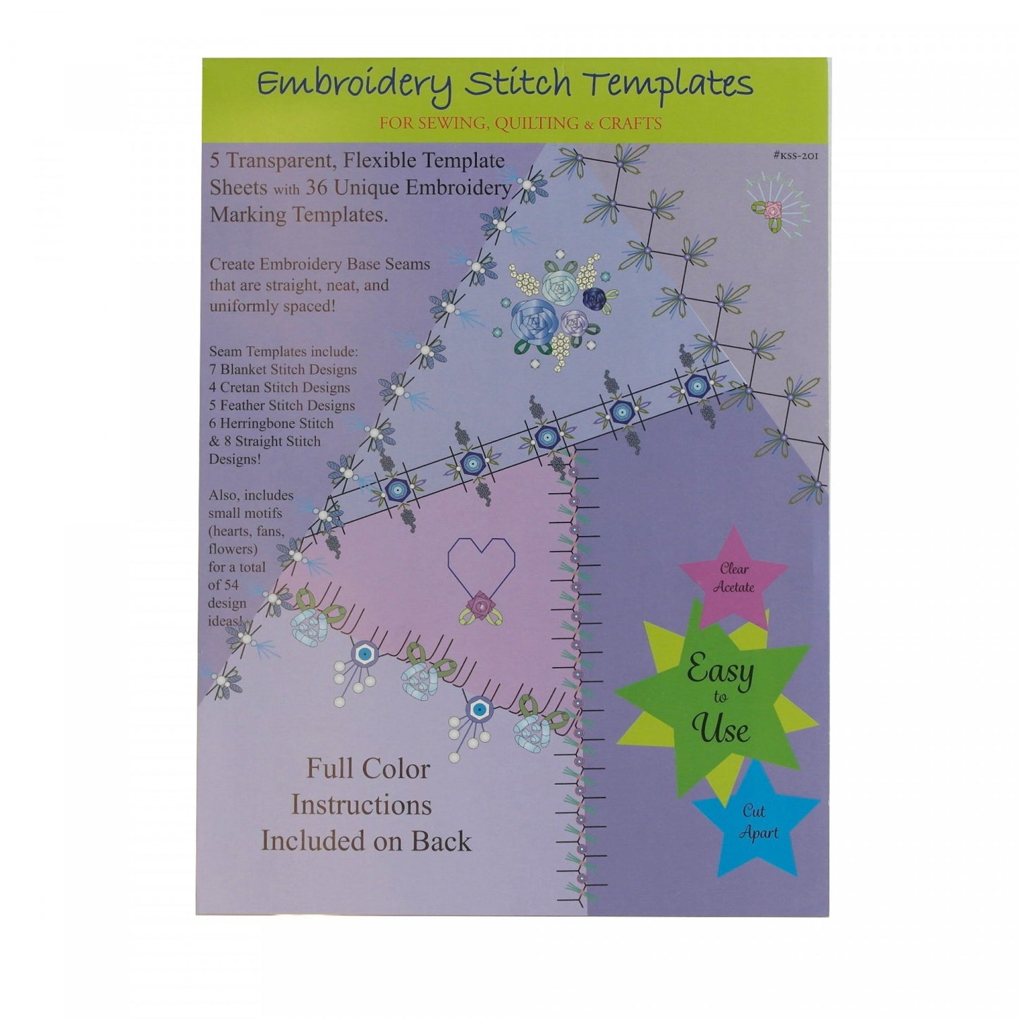 Embroidery Stitch Templates image 0