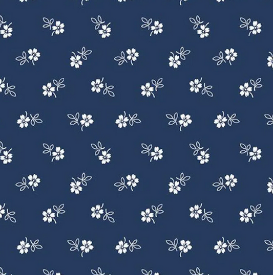Benartex Navy Blue Classic Keepsakes Ben-17