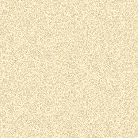 Victory Garden Cream Paisley CD2113-Cream