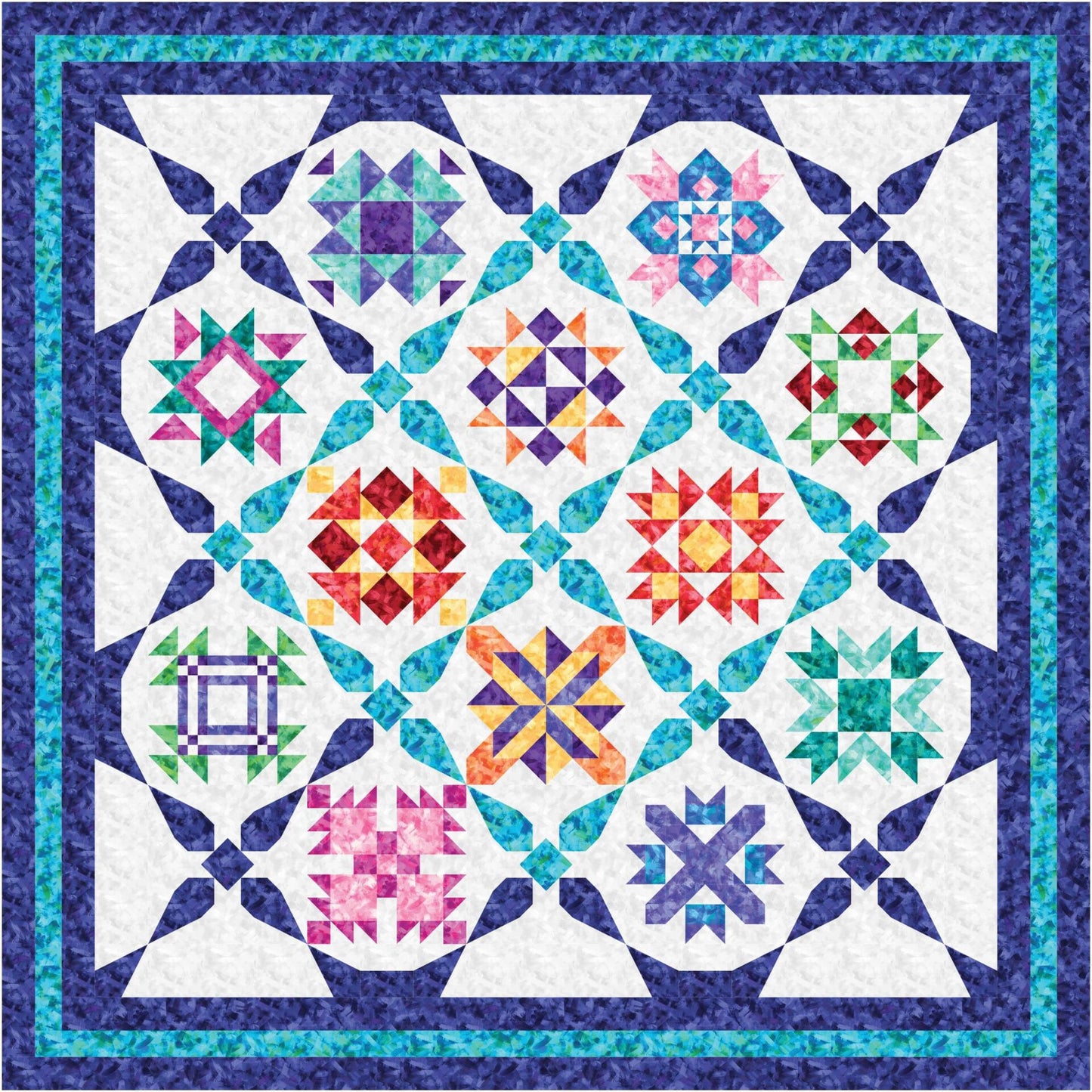 Color By Number Block of the Month  - Registration Starting At