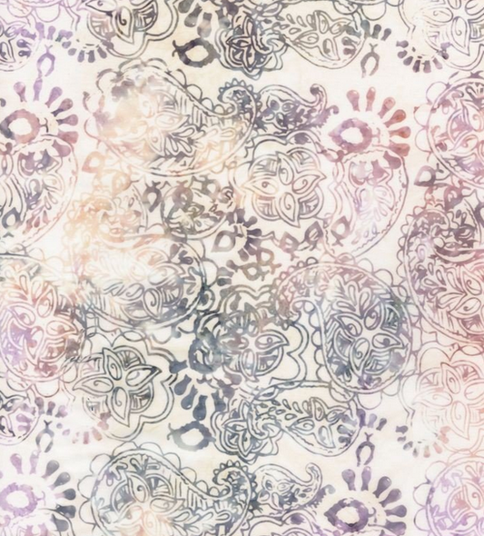 Chateau Tonga 108" Wideback - Floral Paisley B3934 Vanilla