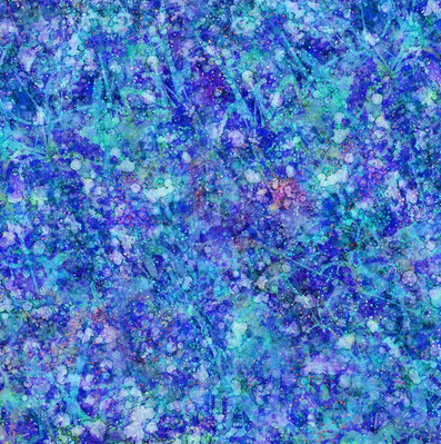 Hues of Color Vibrant Blue