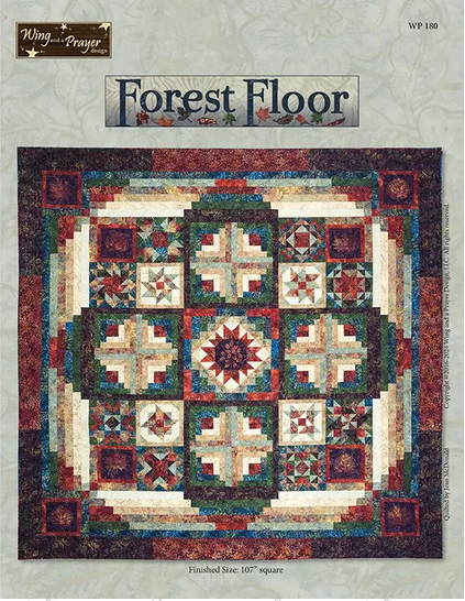 Forest Floor Pattern by Wing and a Prayer Designs