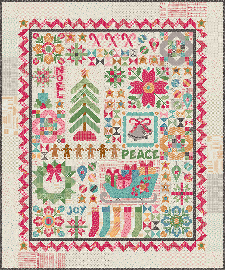 Home for Christmas Quilt Kit Presale