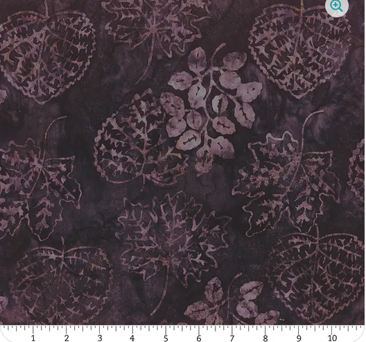 24" Remnant Tonga Batiks Chateau Cabernet