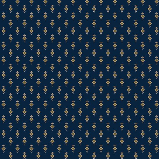 Piecemakers Sampler - Ditsy Dot Navy