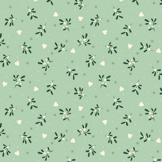 Make It Merry Hearts & Sprigs R791435D-Mint