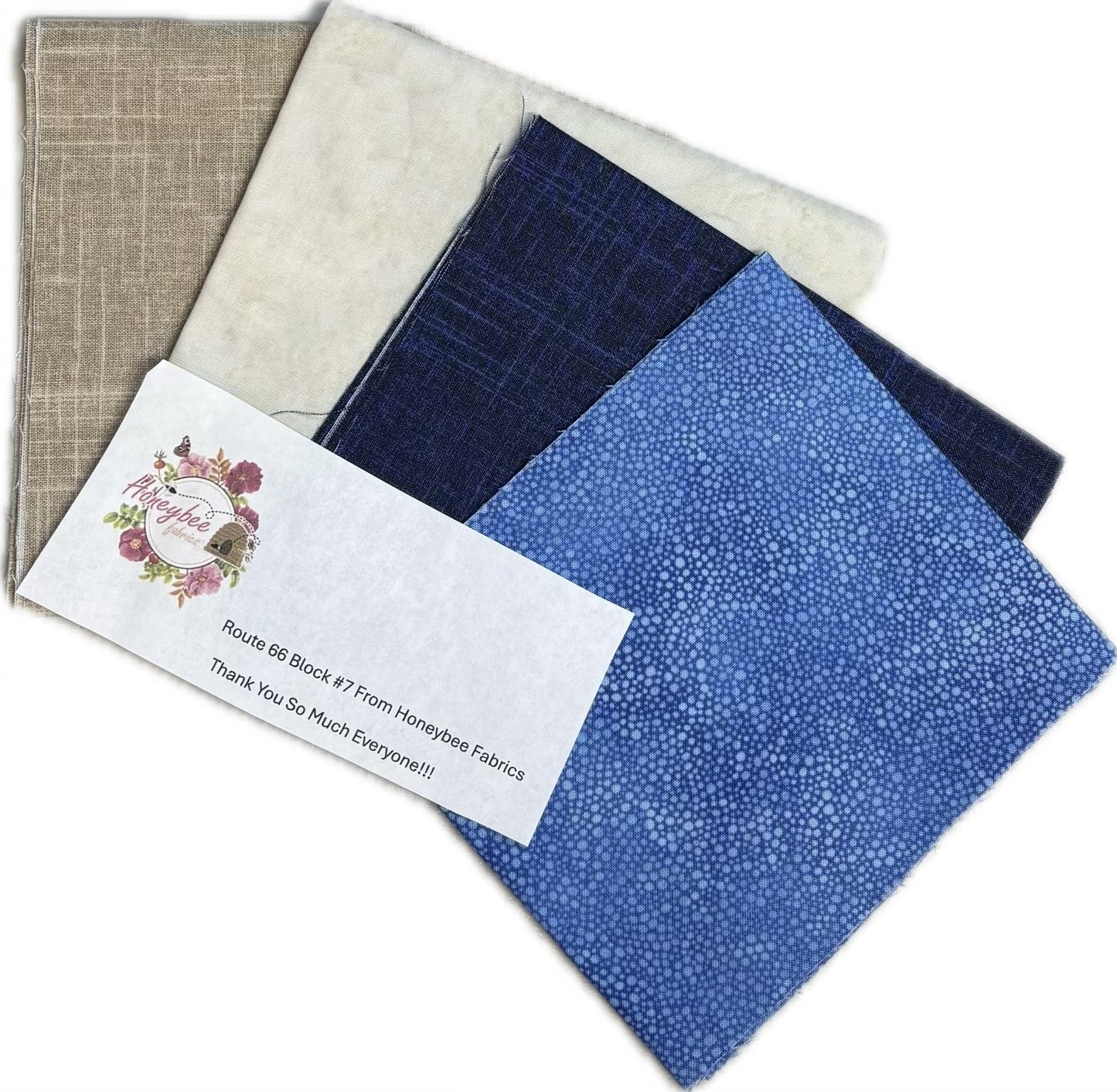 Route 66 Fabric Kit Block 7