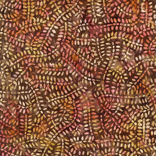 Windsong Batiks Tonga B7892 Truffle