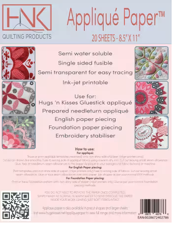 Applique Paper 20pk