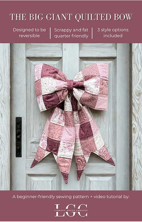 The Big Giant Quilted Bow