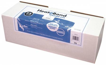 Heat N Bond Feather Lite Fusible 17in Wide By The Yard Sale! image 0