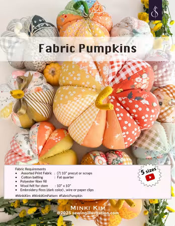 Fabric Pumpkins Pattern