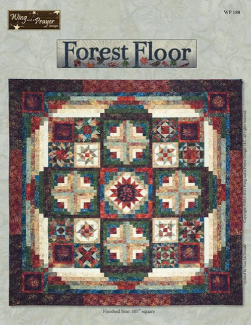 Forest Floor Pattern by Wing and a Prayer Designs