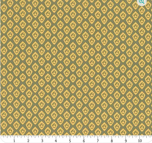 22" Remnant Jane Austen fabric George