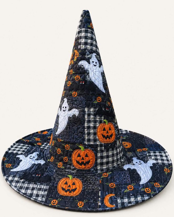 Quilted Witch's Hat