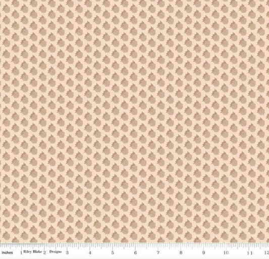 1/3 Yard Remnant Jane Austen fabric Hughes