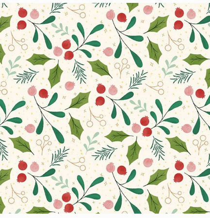 Make It Merry Backing Fabric 7/8 Yard / 108" SALE