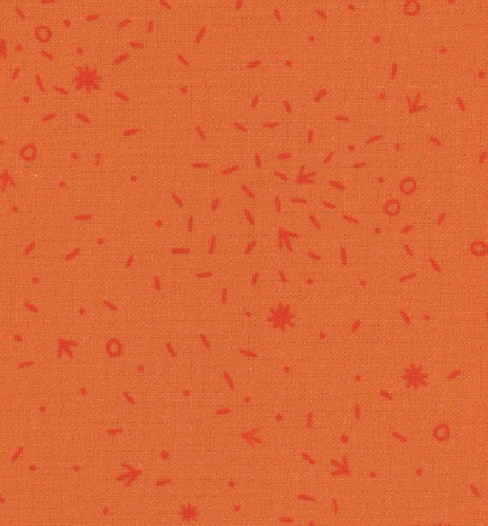 Chicken Scratch Mandarin Fabric - Charisma Horton of Timeless Treasure