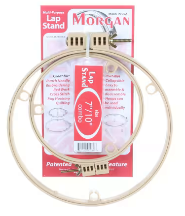 Morgan Hoop Lap Stand with 7in/10in Petite Hoop