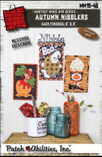 Autumn Nibblers Buttons Included! Just 1 Left!