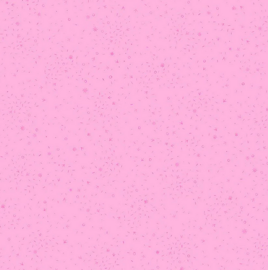 Chicken Scratch Pink Fabric - Charisma Horton of Timeless Treasures