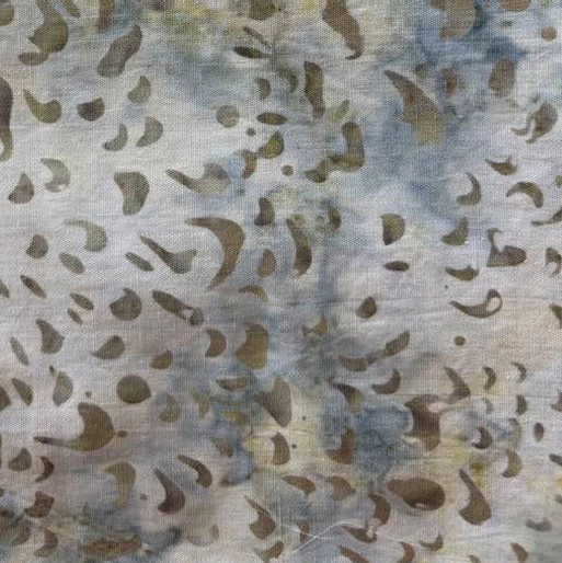 Stormy Seas Tonga Batik 2/3 Yard Remnant