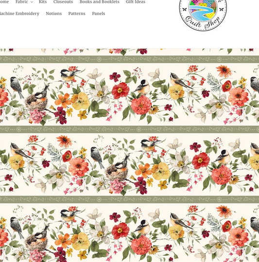 Blessed by Nature by Wilmington Prints 23" Remnant