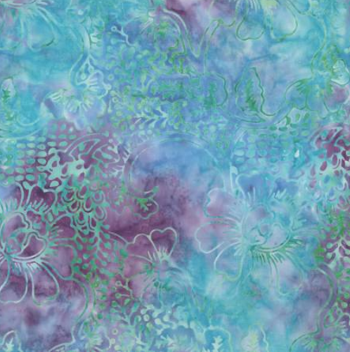 Moonshadow Batik Black Dotty Swirls Batik 22310-967